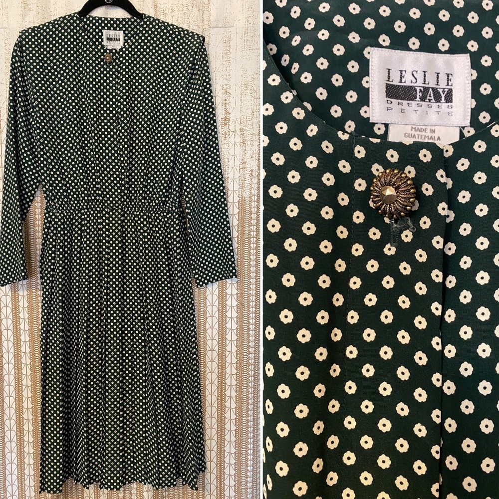 VINTAGE LESLIE FAY DRESS